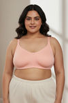 Zivame True Curv Double Layered Non Wired 3/4th Coverage Sag Lift Bra - Peach Pearl — thumbnail 2